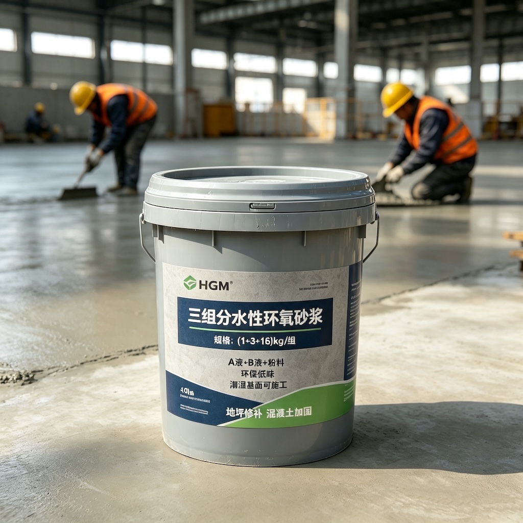 乐业三组份水性环氧砂浆